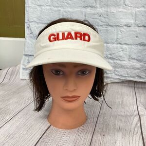 Flex fit lifeguard visor w/elastic fit sz small/medium
